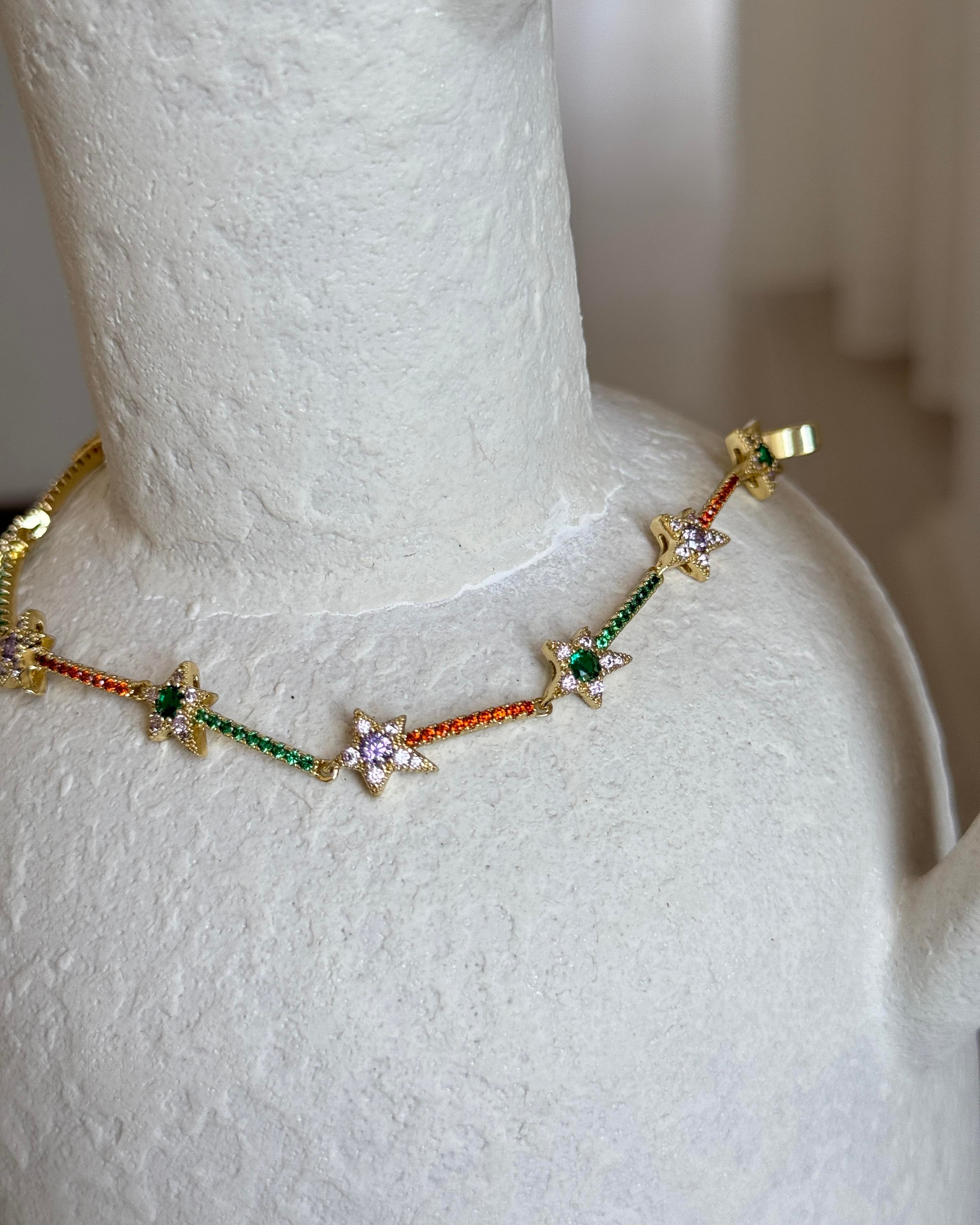 Özel Seri Renkli Yıldız Bileklik