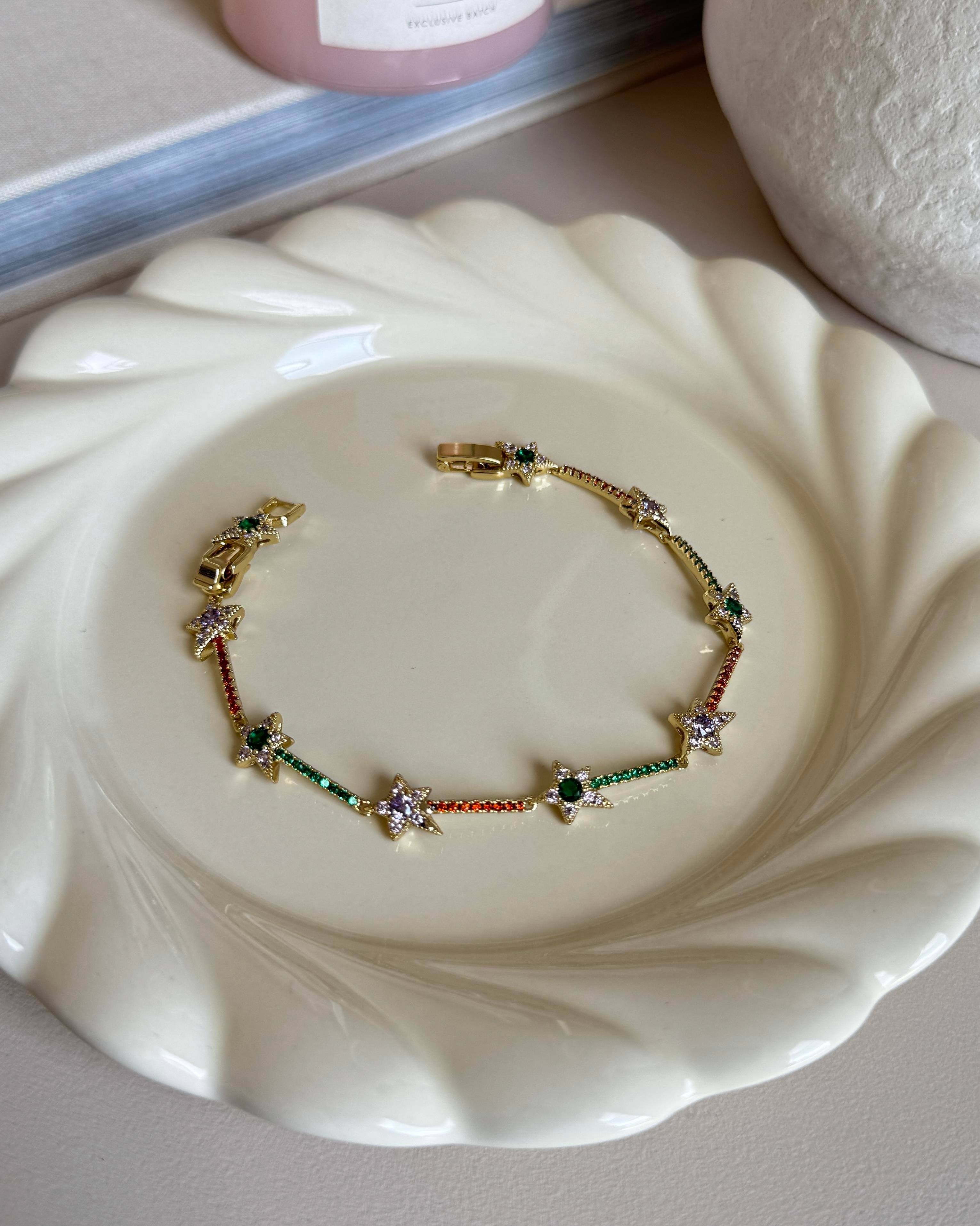 Özel Seri Renkli Yıldız Bileklik