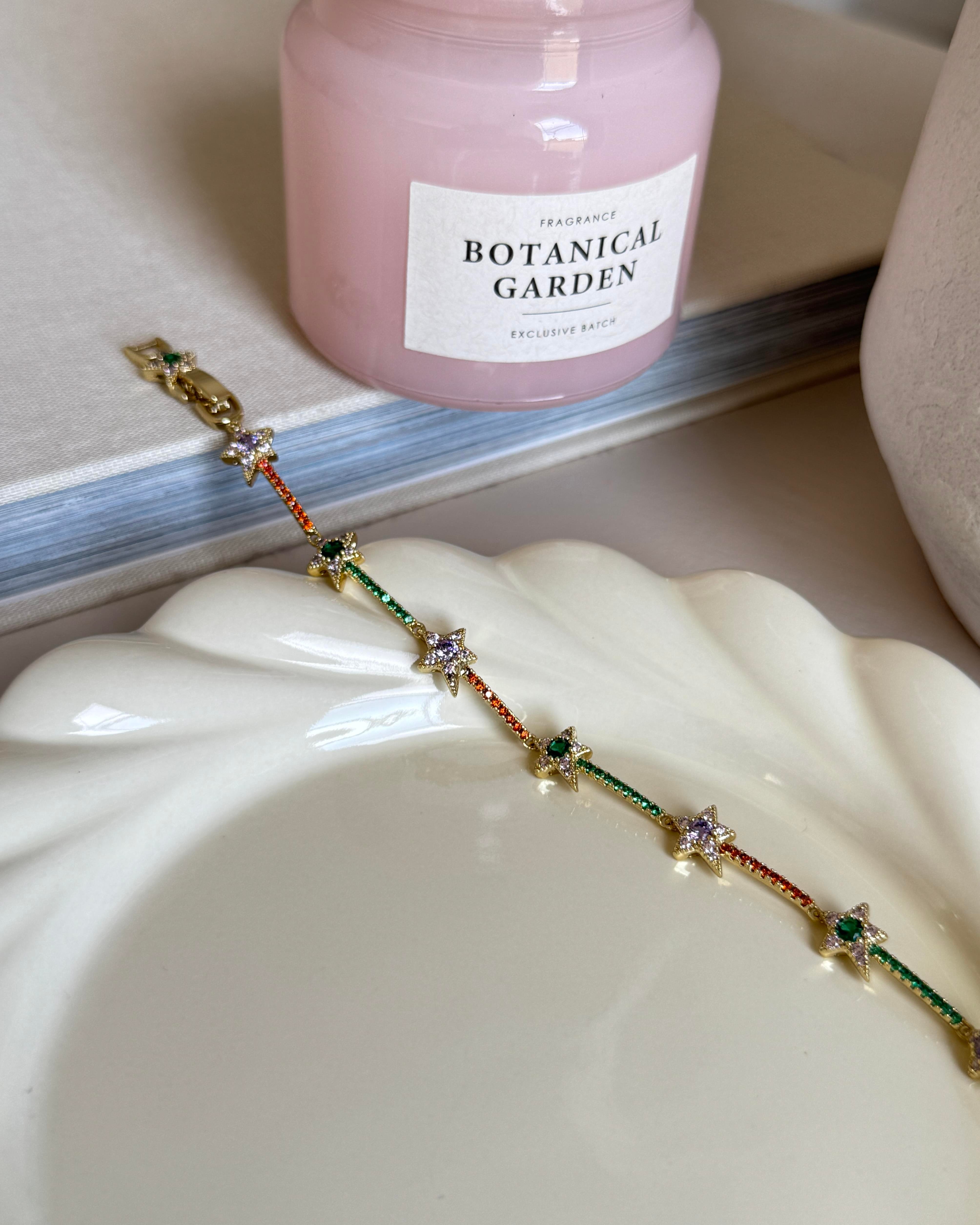 Özel Seri Renkli Yıldız Bileklik