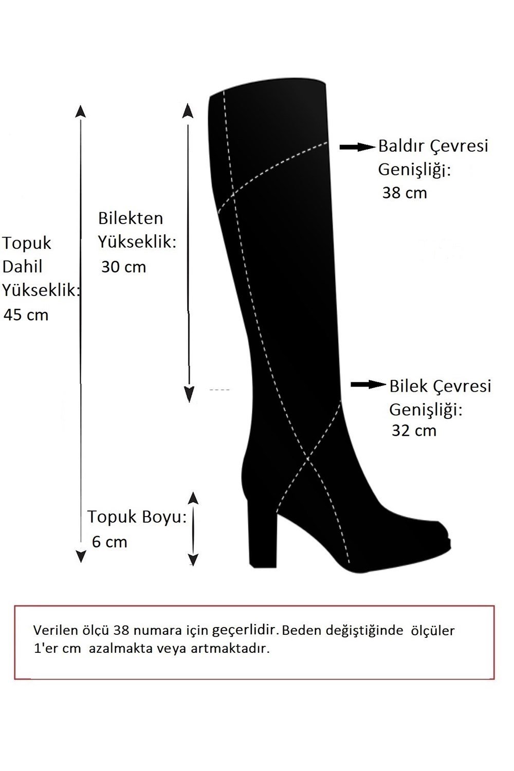 Bej Kısa Topuklu Kadın Çizme L882870409