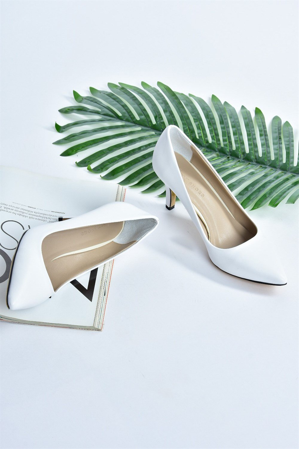 Beyaz İnce Topuklu Kadın Stiletto L253970009