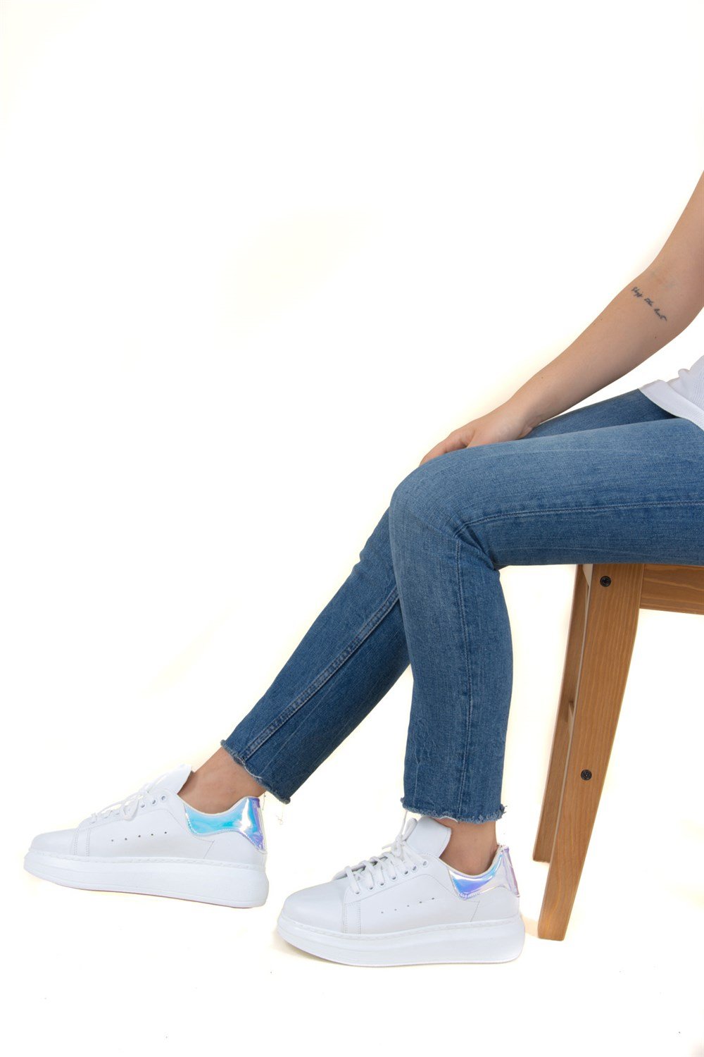 Beyaz Kadın Sneakers F270282649