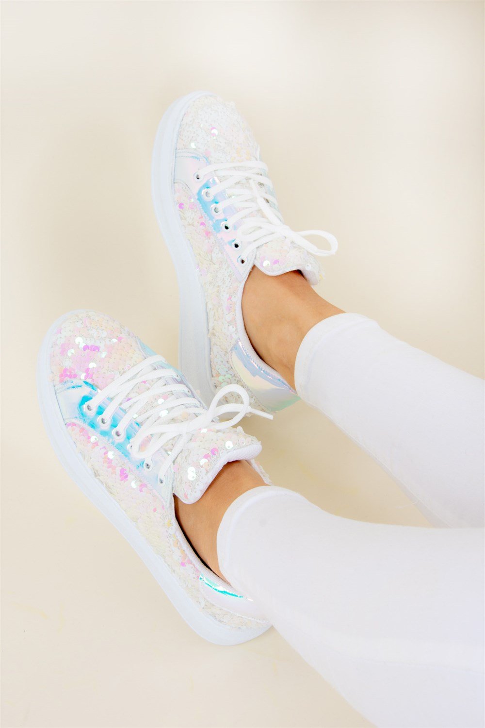 Beyaz Kadın Sneakers F270294040