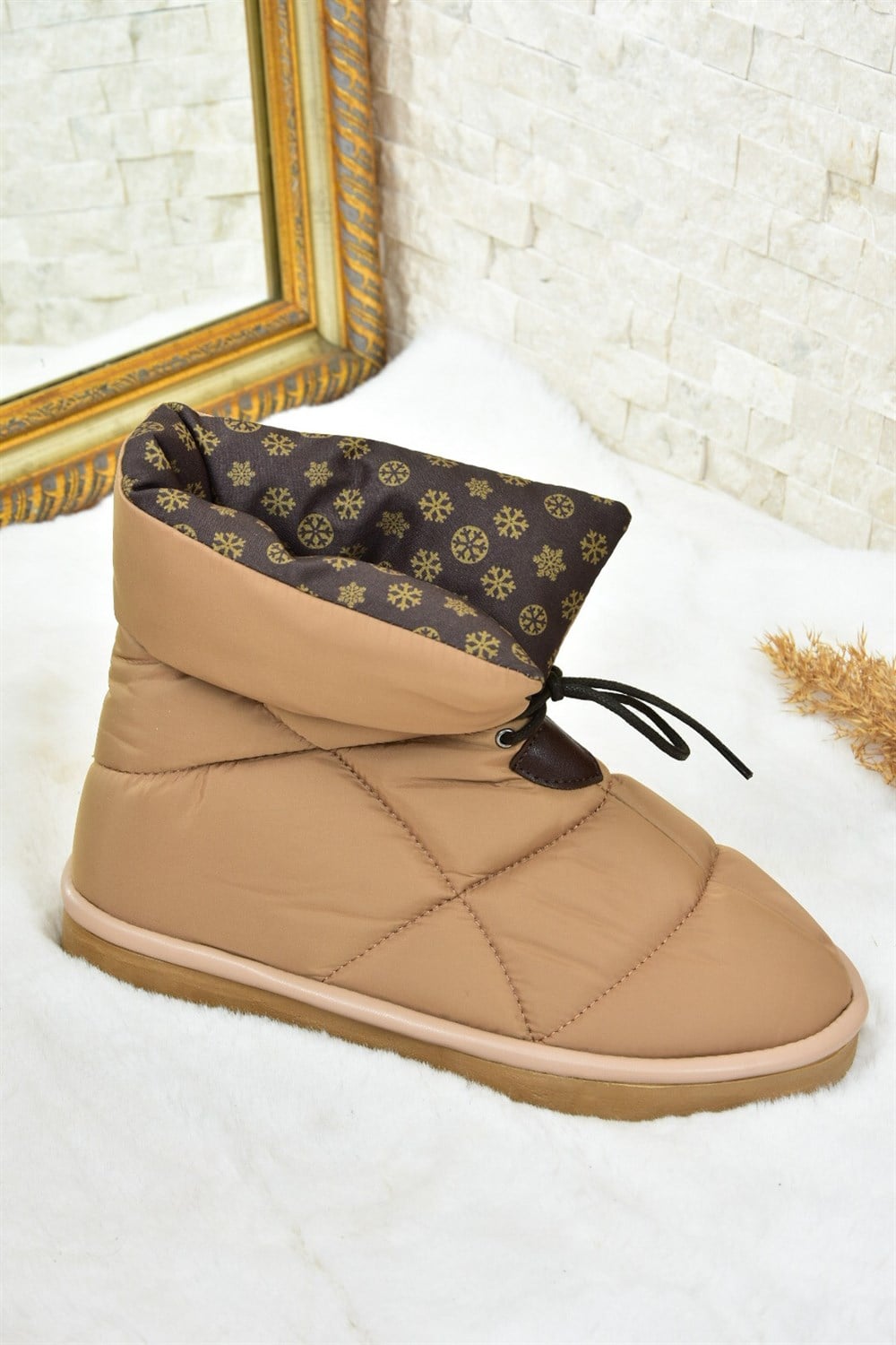 Camel Kumaş Kadın Bot L476777104