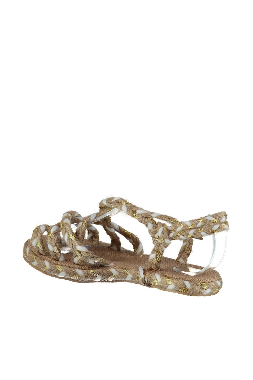 Fox Shoes Altın Kadın Sandalet D304880205