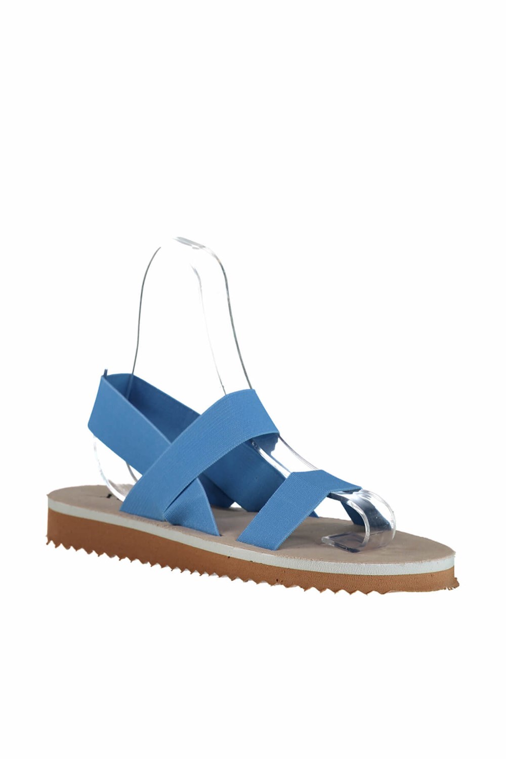 Fox Shoes Bebek Mavisi Kadın Sandalet B551156004