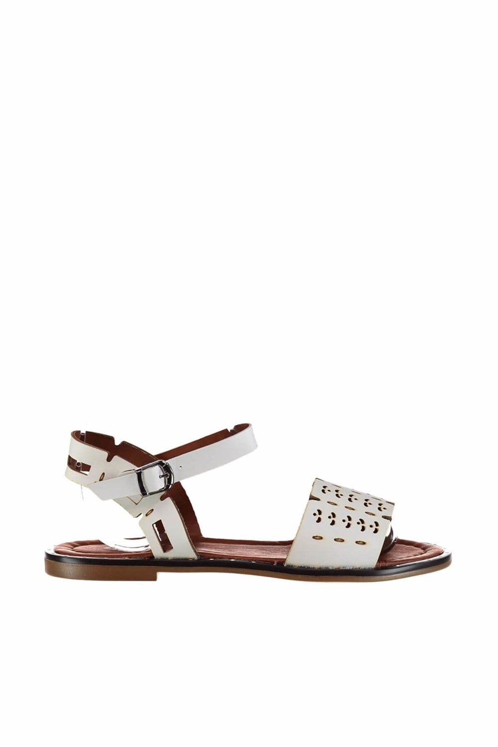 Fox Shoes Beyaz Kadın Sandalet D641671009