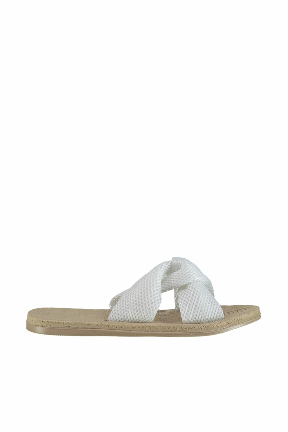 Fox Shoes Beyaz Kadın Terlik D582984015