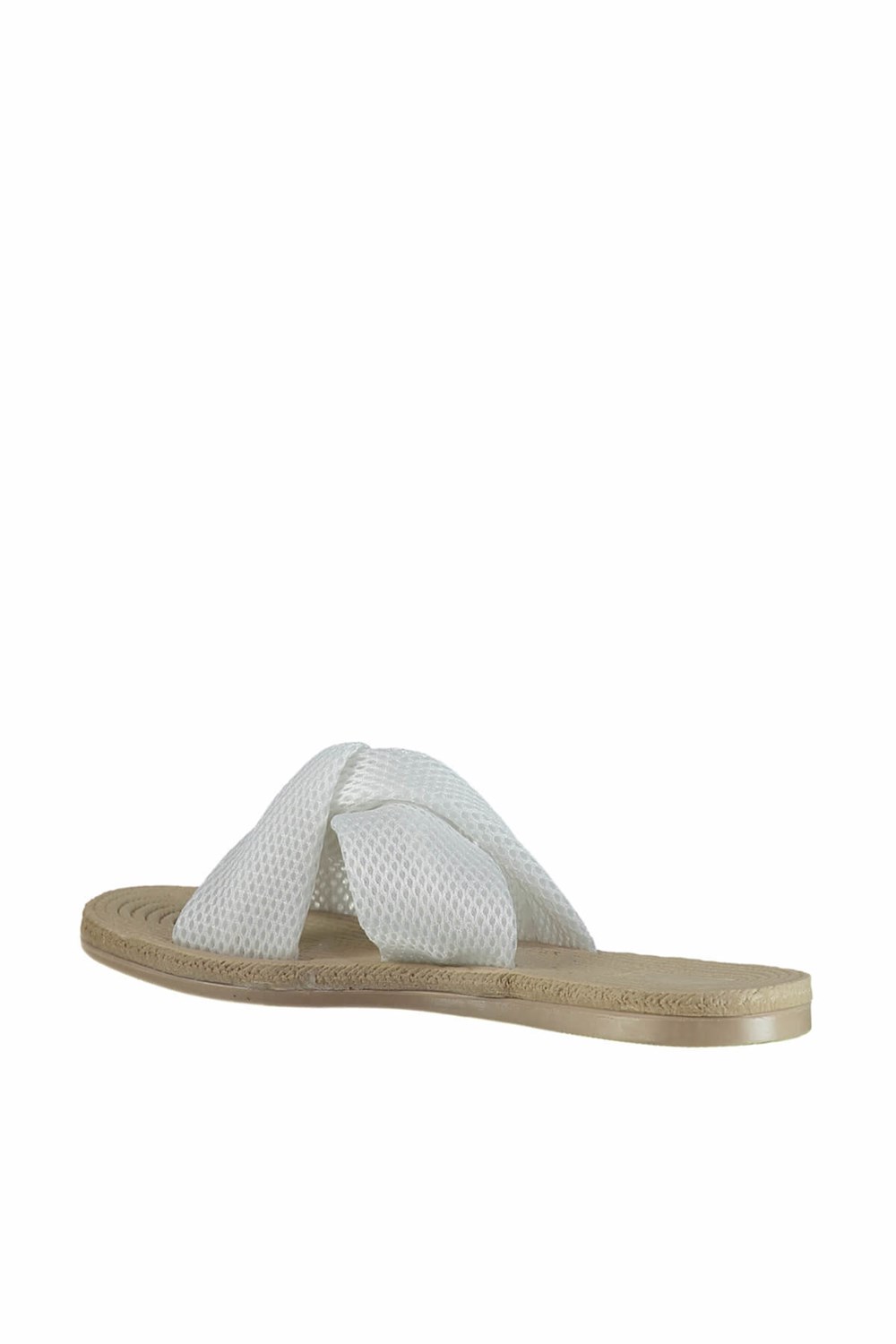 Fox Shoes Beyaz Kadın Terlik D582984015