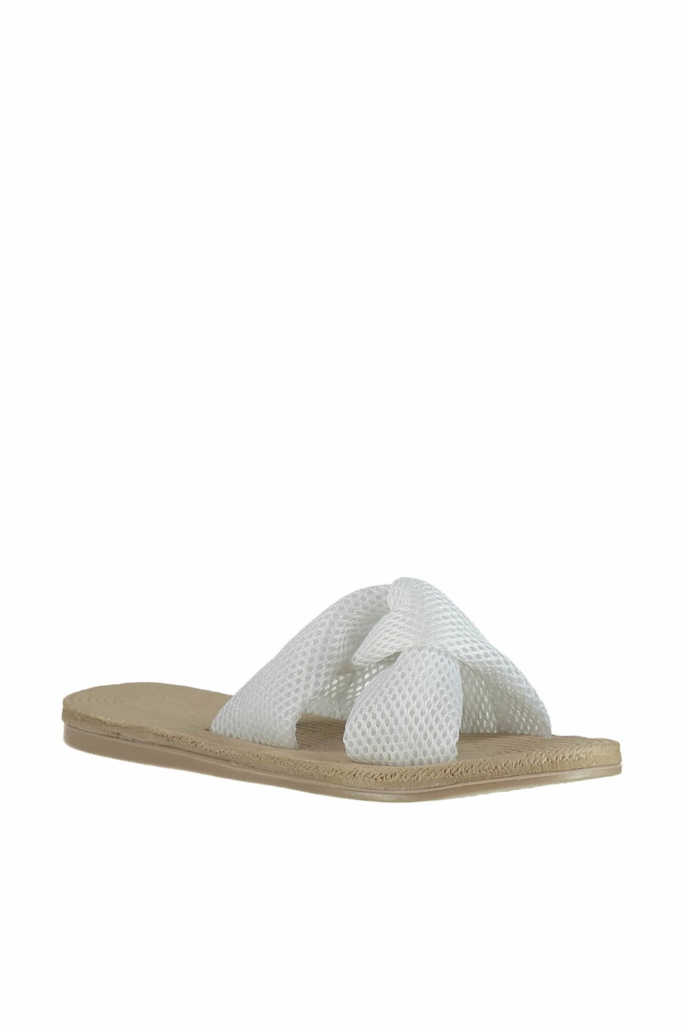 Fox Shoes Beyaz Kadın Terlik D582984015