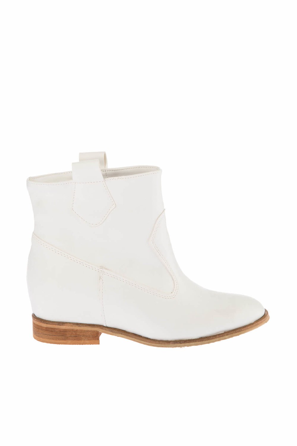 Fox Shoes Beyaz Suni Deri Kadın Bot E380181509