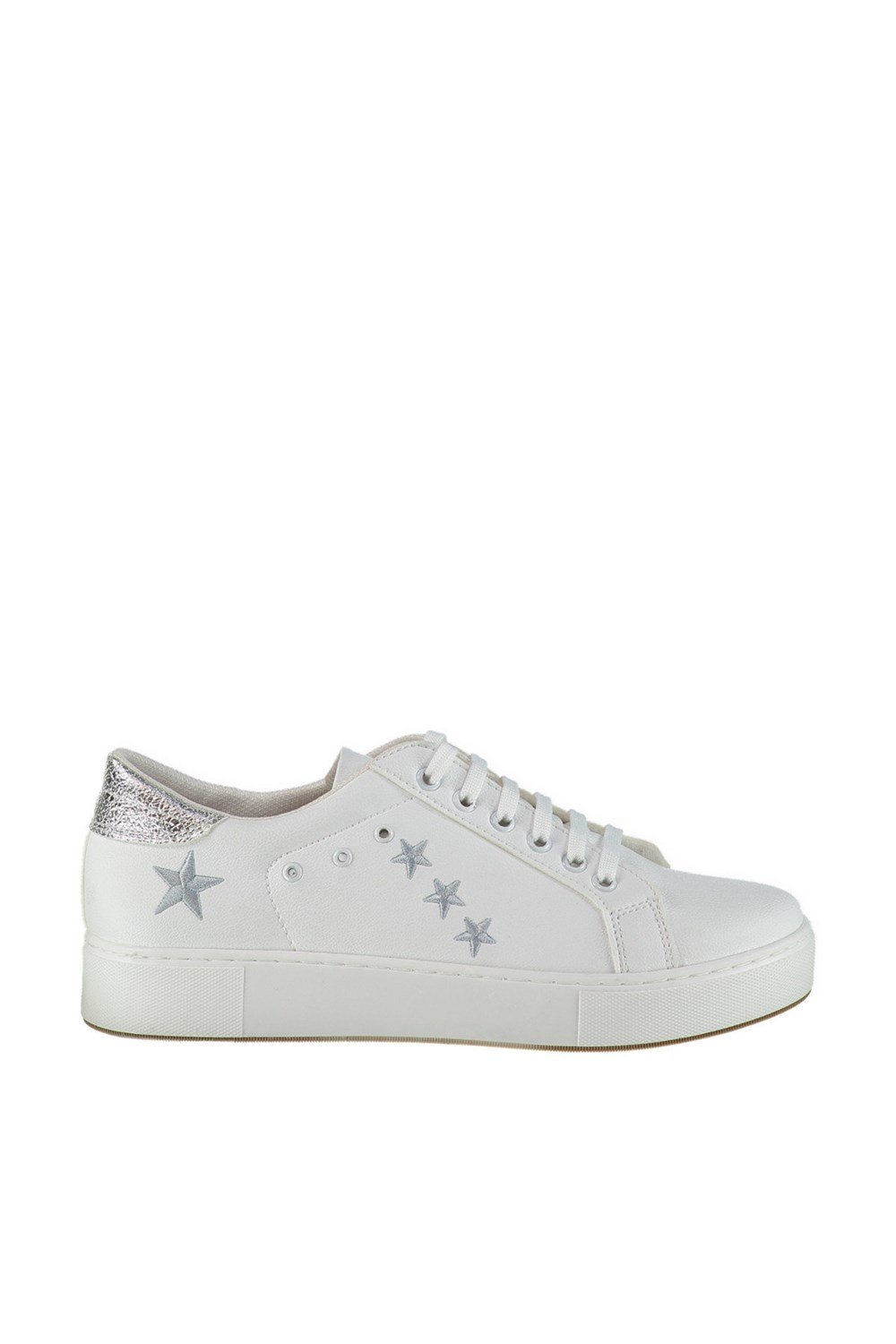 Fox Shoes Beyaz/Lame Kadın Sneakers D374004909