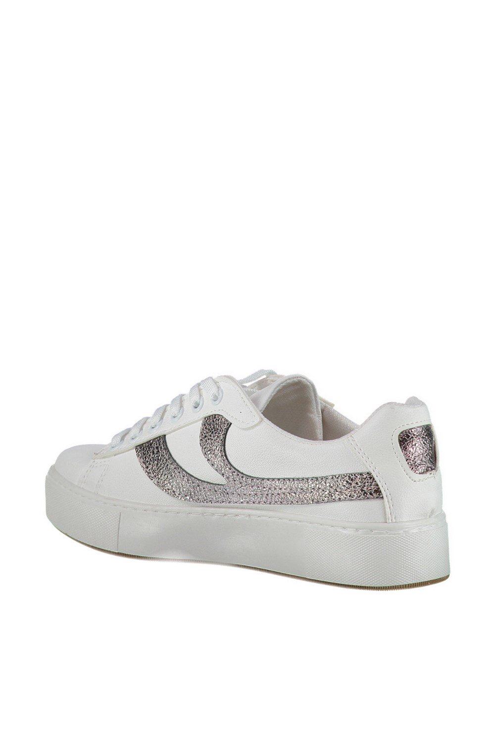 Fox Shoes Beyaz/Platin Kadın Sneakers D374003609