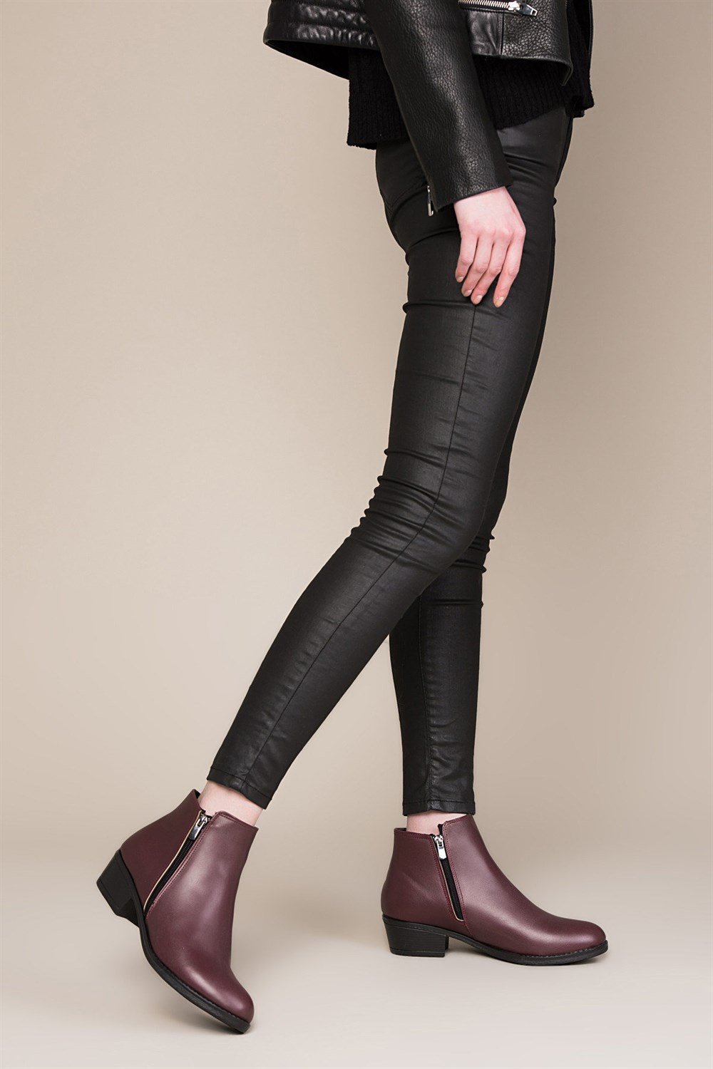 Fox Shoes Bordo Kadın Bot C442940009