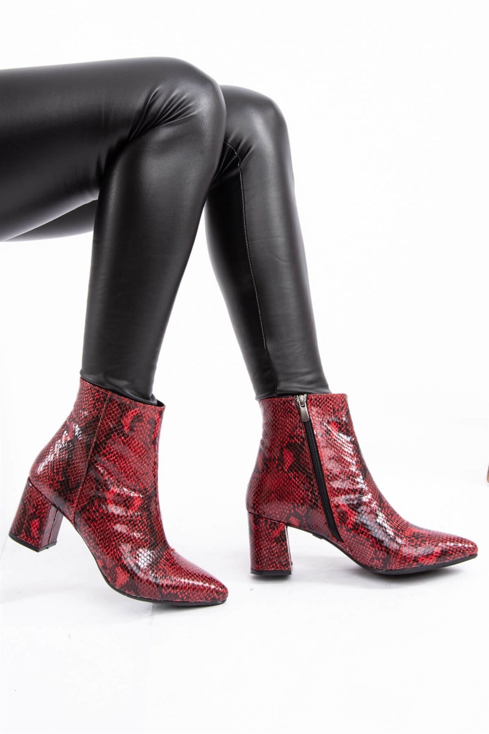 Fox Shoes Bordo Kadın Bot E654087807