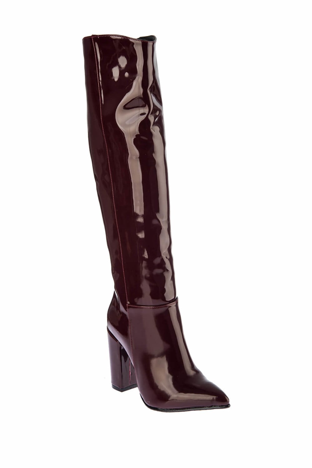Fox Shoes Bordo Kadın Çizme E922911508