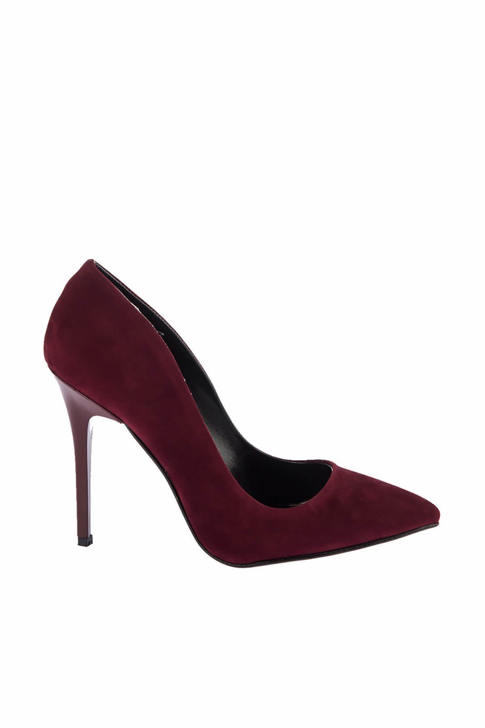 Fox Shoes Bordo Kadın Topuklu Ayakkabı E340180002