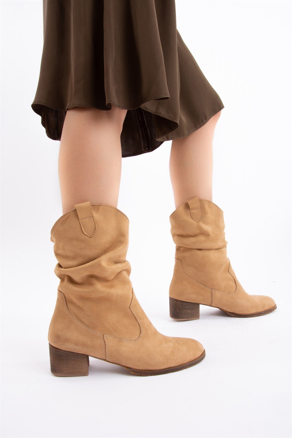 Fox Shoes Camel Kadın Bot E267737702