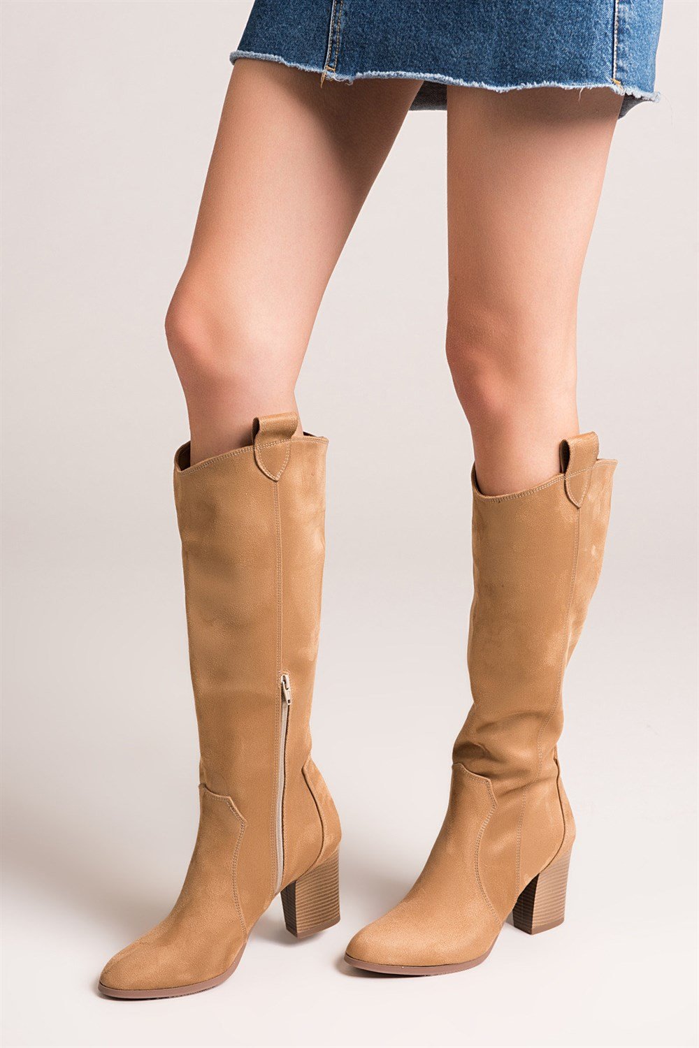 Fox Shoes Camel Kadın Çizme C340807002