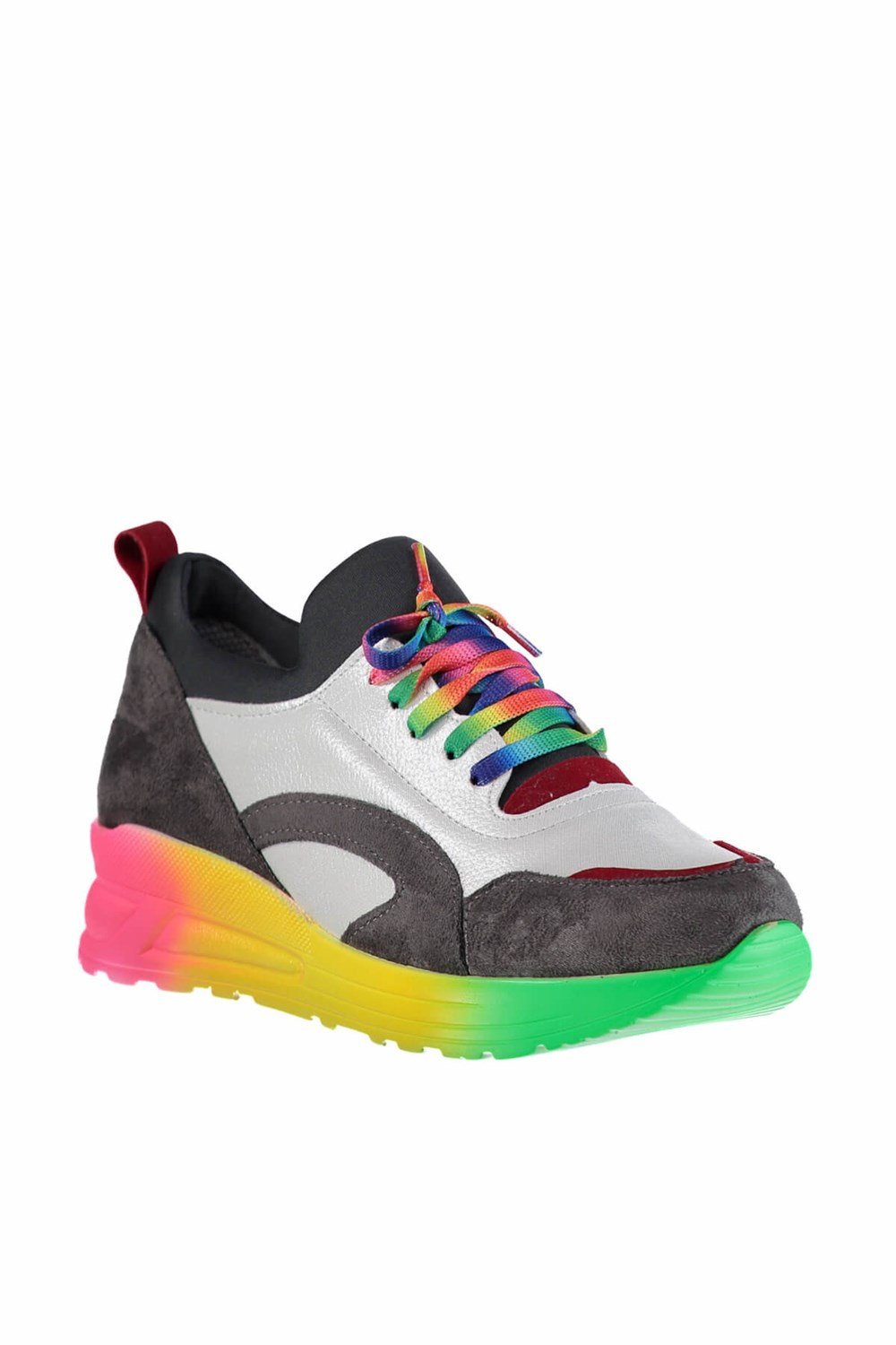 Fox Shoes Gri Kadın Sneakers D367011802