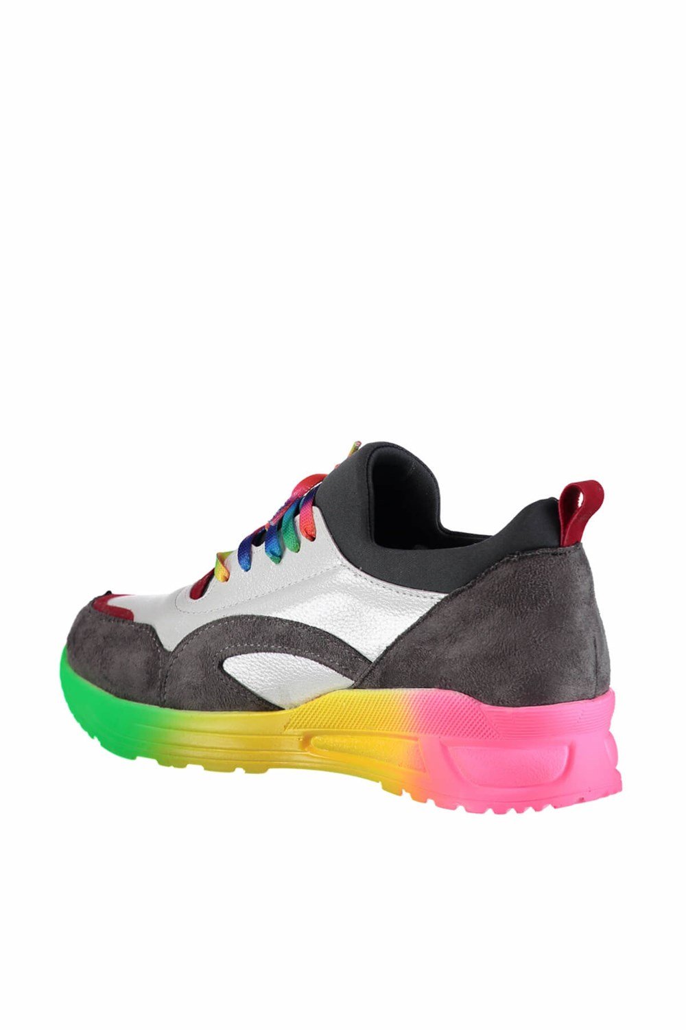 Fox Shoes Gri Kadın Sneakers D367011802