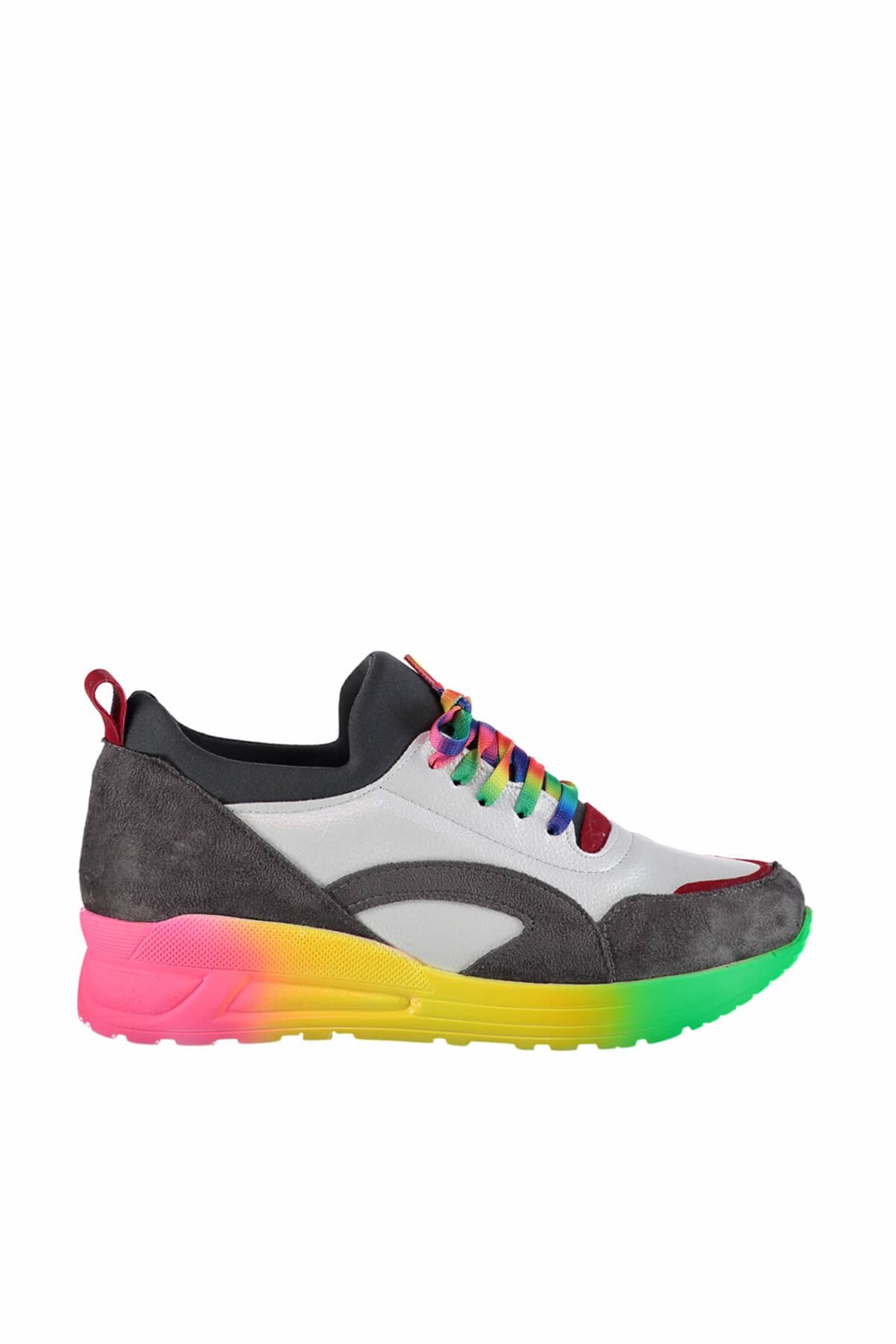 Fox Shoes Gri Kadın Sneakers D367011802