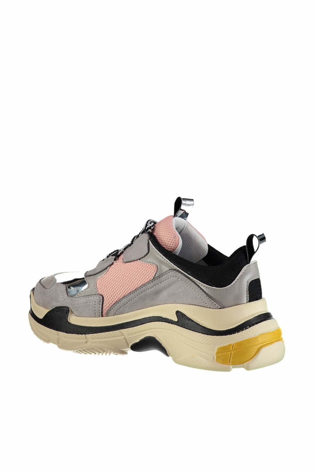 Fox Shoes Gri/Gümüş Kadın Sneakers D592410102