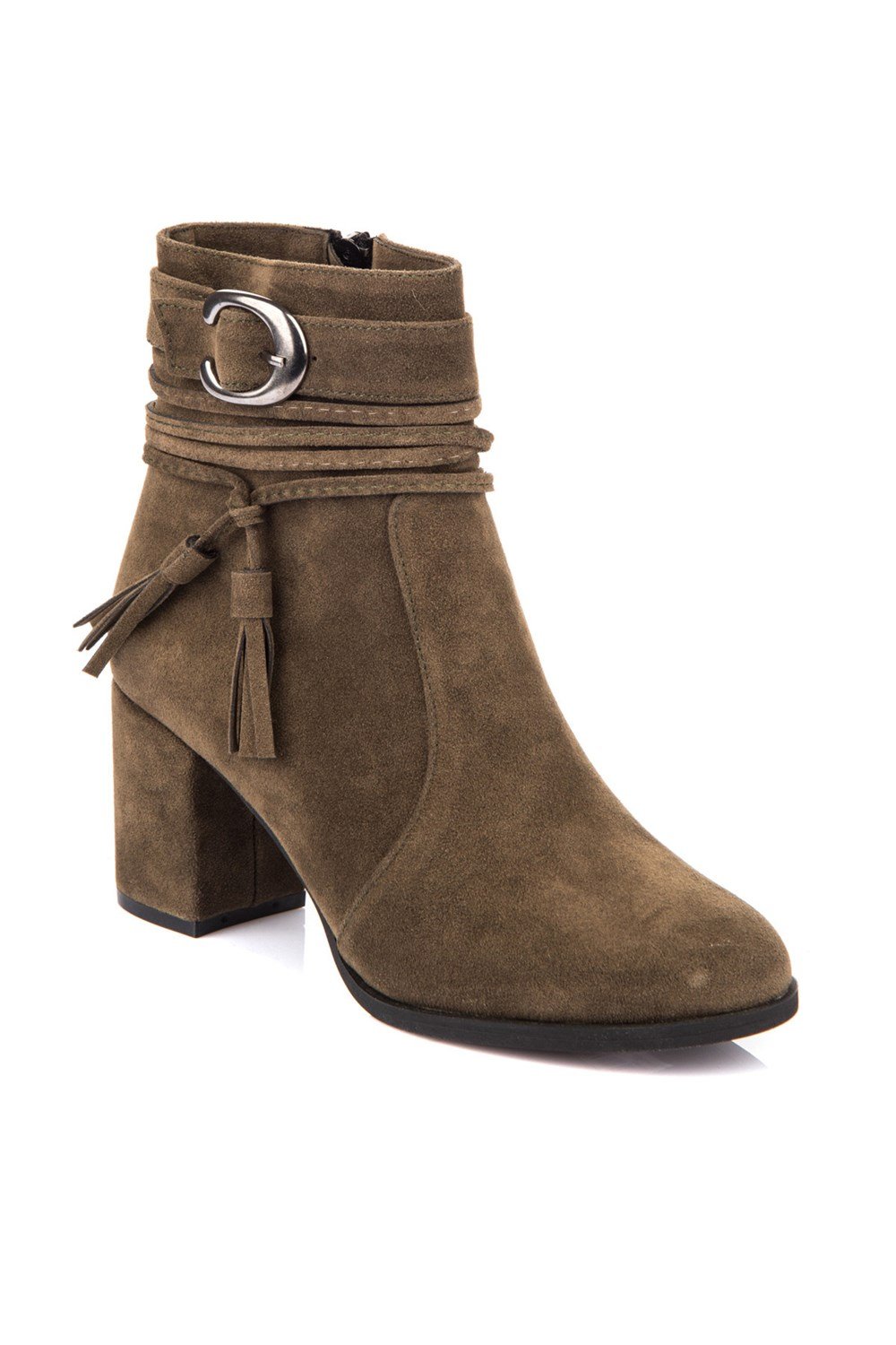 Fox Shoes Haki Kadın Bot C412006002