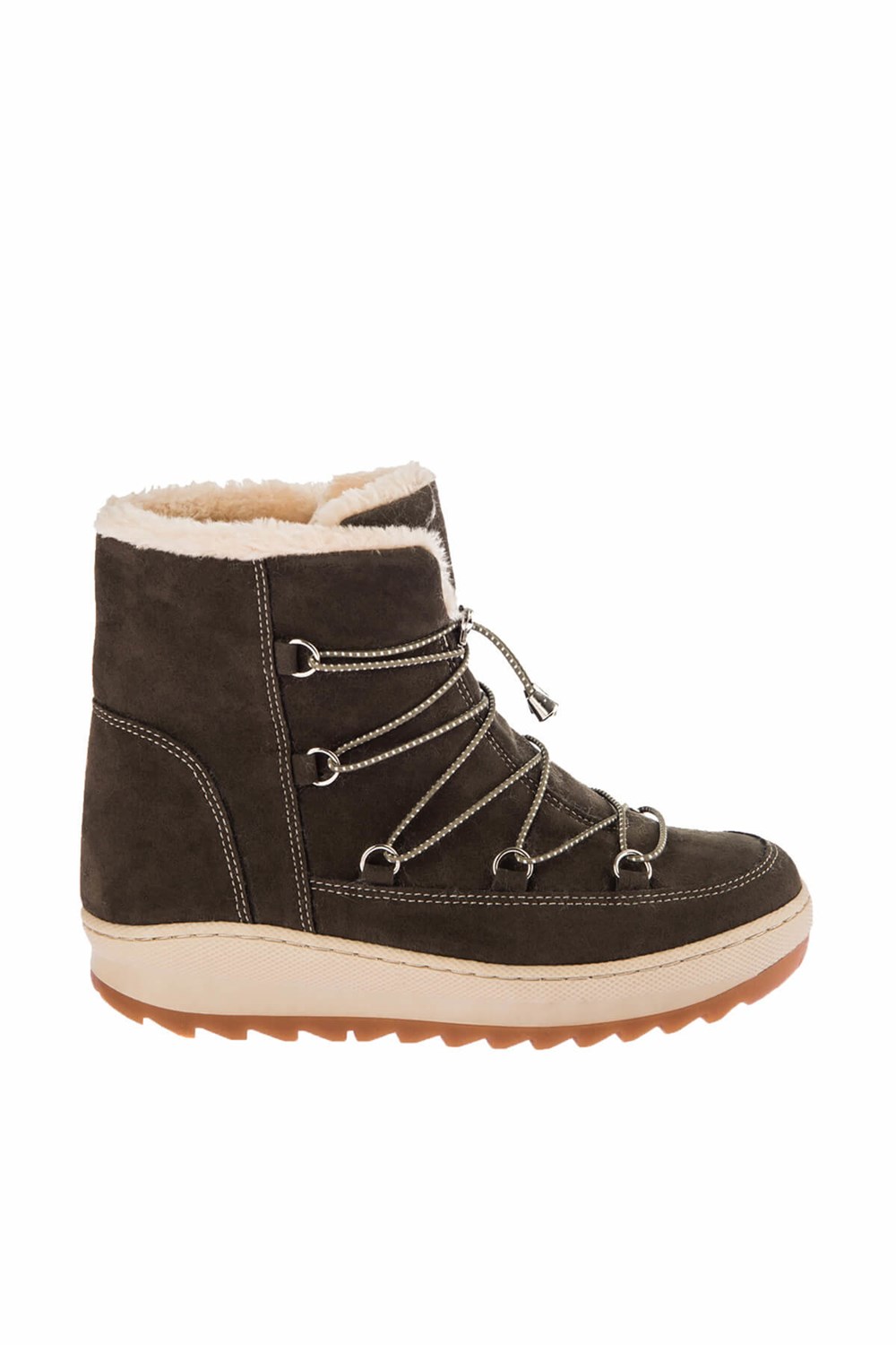 Fox Shoes Haki Kadın Bot E476031002
