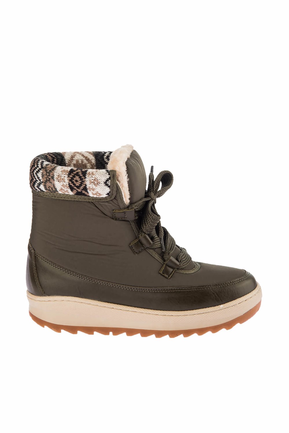 Fox Shoes Haki Kadın Bot E476031304