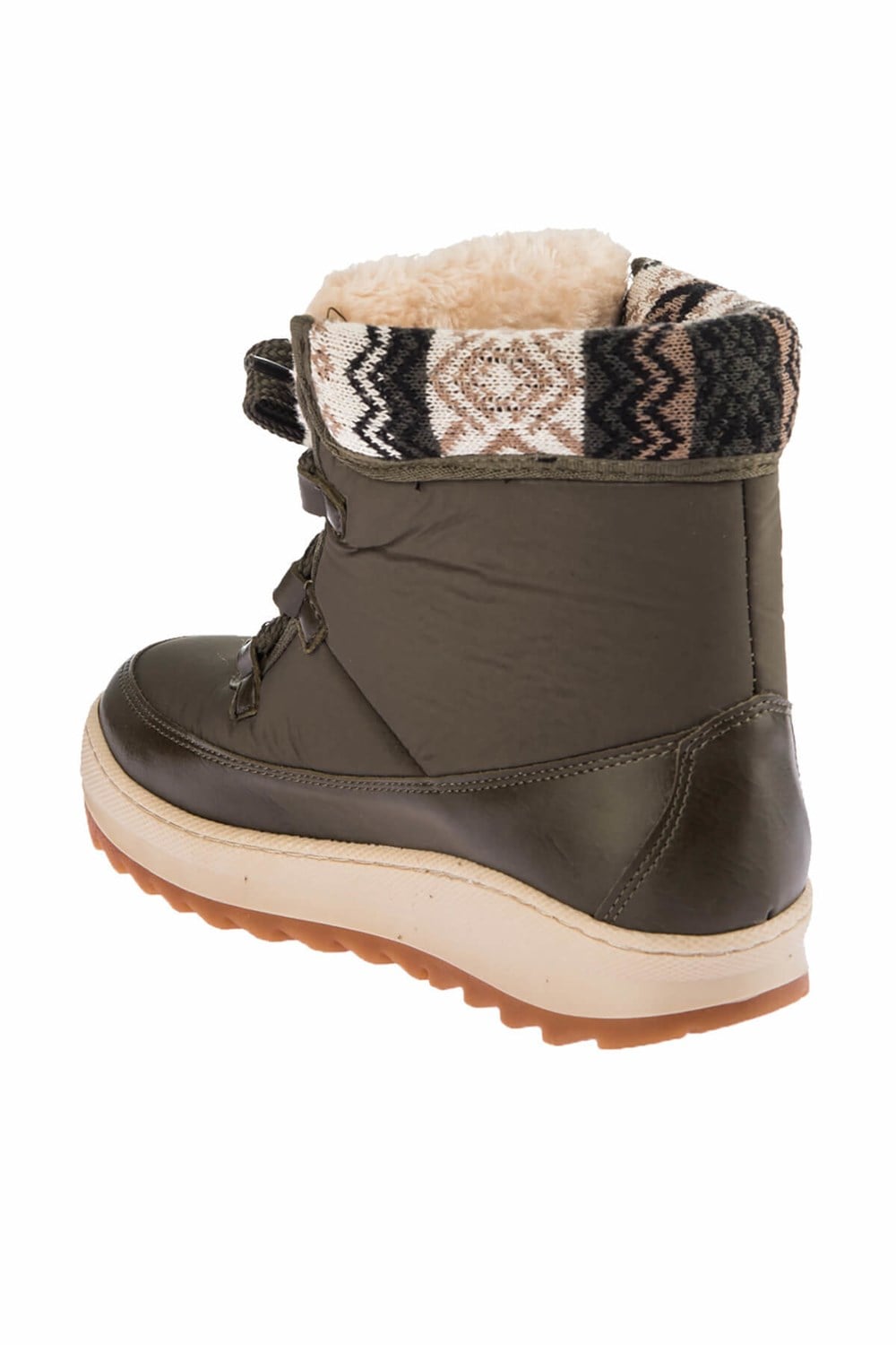 Fox Shoes Haki Kadın Bot E476031304