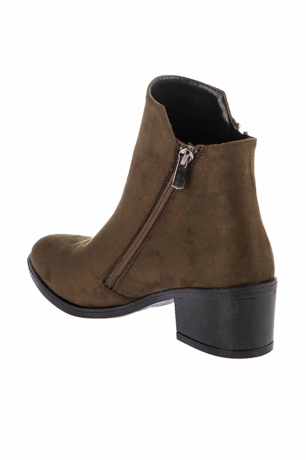 Fox Shoes Haki Süet Kadın Bot E518875602