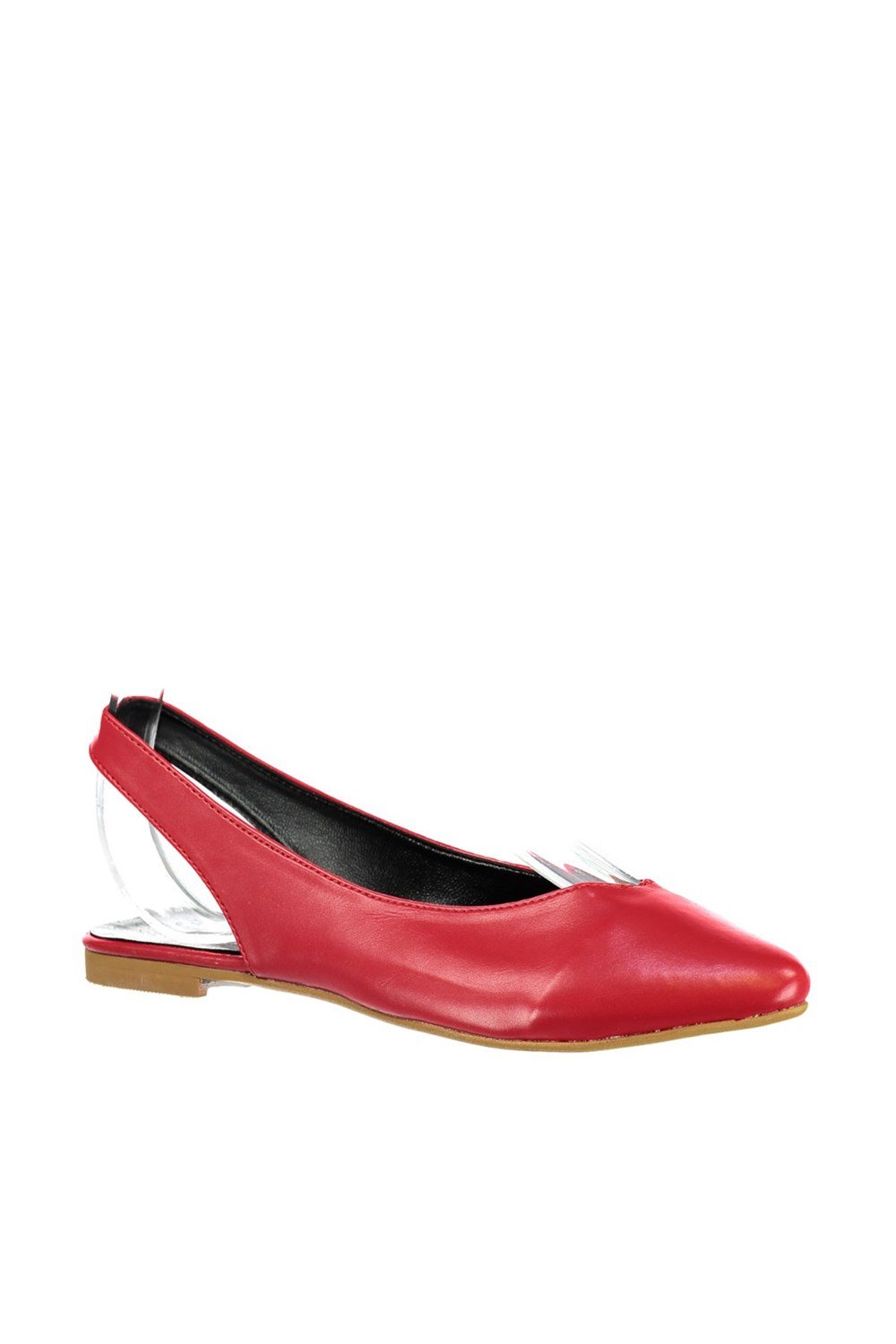 Fox Shoes Kırmızı Kadın Babet B726773709