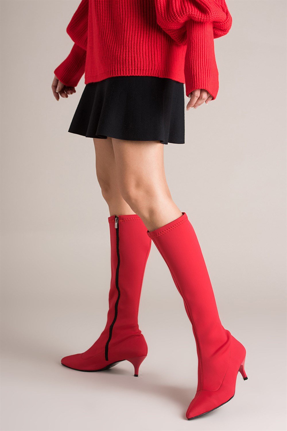 Fox Shoes Kırmızı Kadın Çizme C940030104