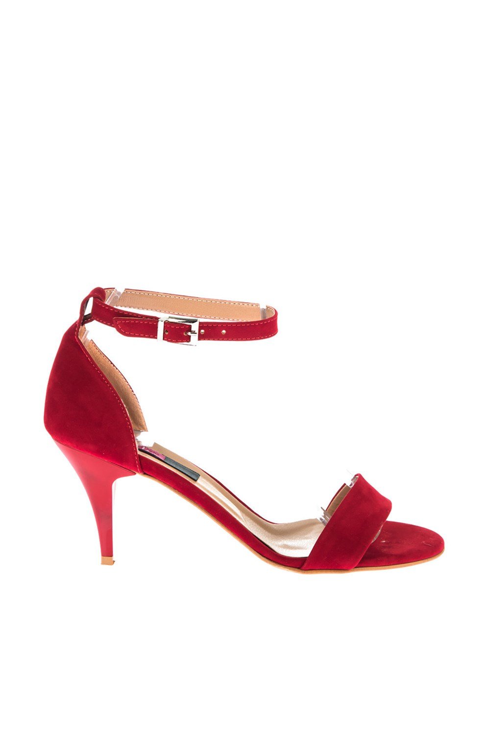 Fox Shoes Kırmızı Kadın Topuklu Ayakkabı D340040002
