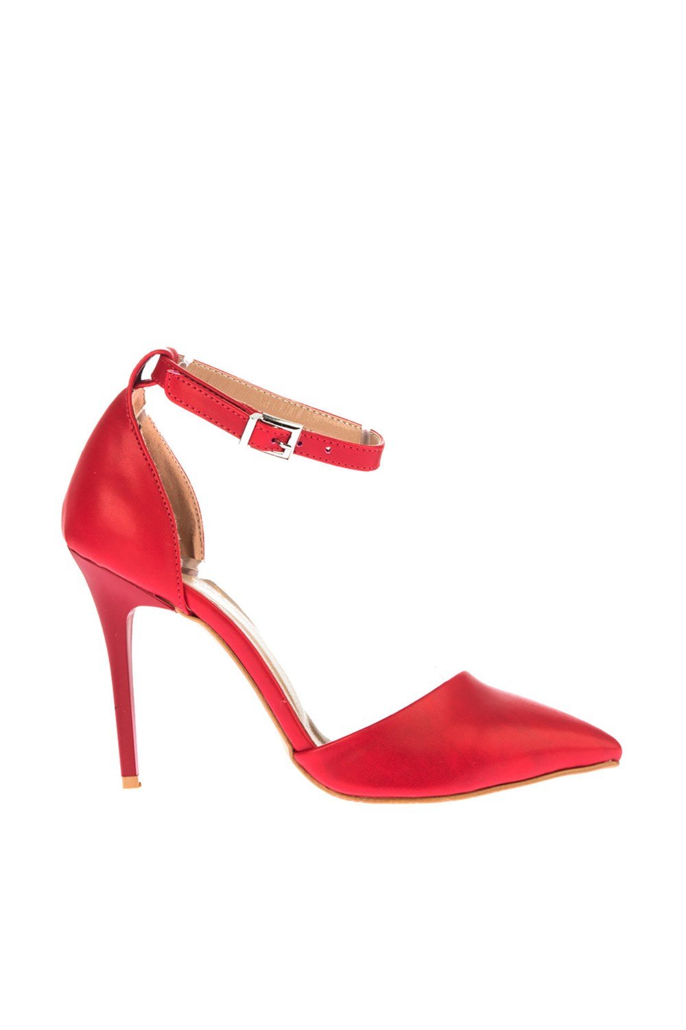 Fox Shoes Kırmızı Kadın Topuklu Ayakkabı D340086509