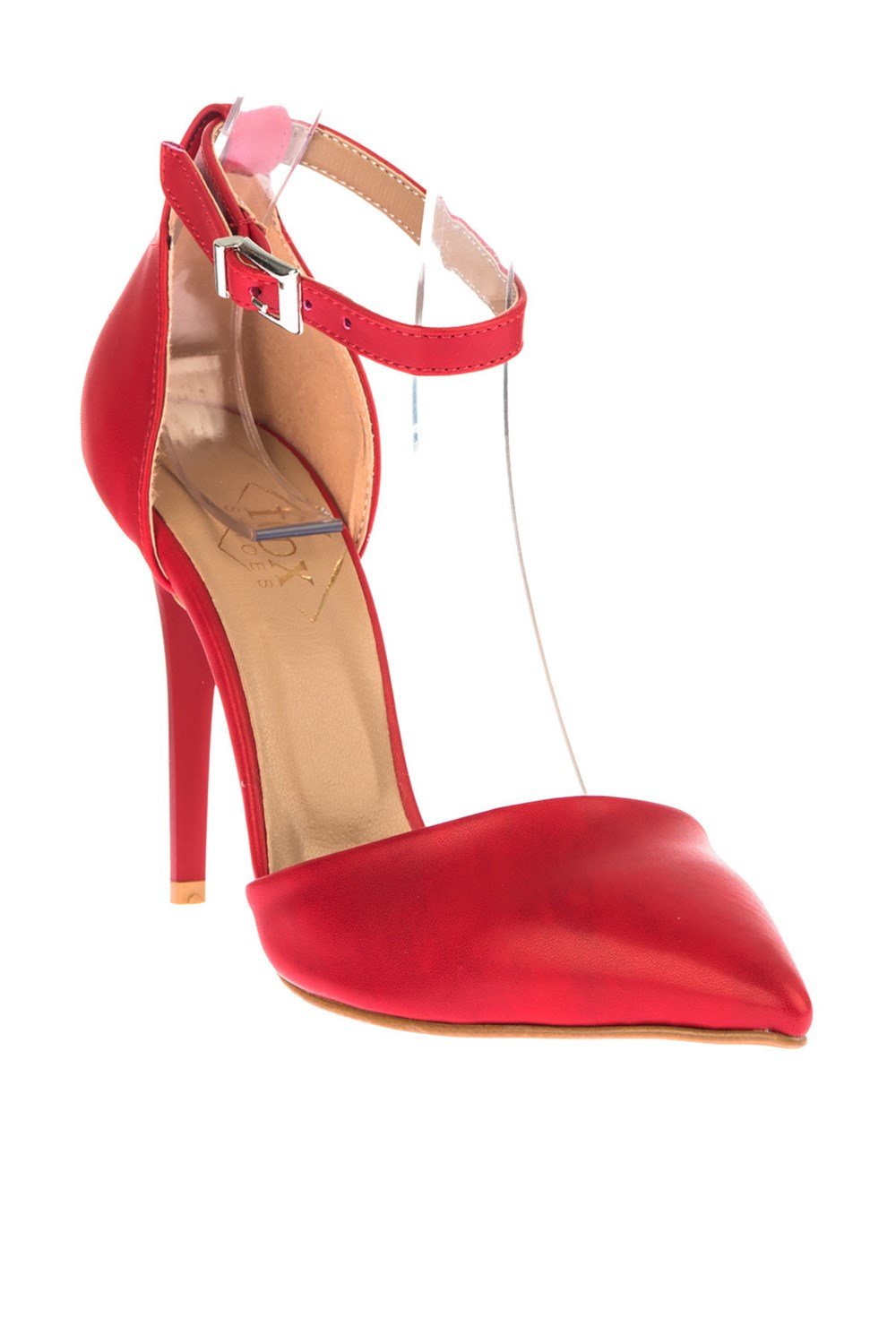 Fox Shoes Kırmızı Kadın Topuklu Ayakkabı D340086509