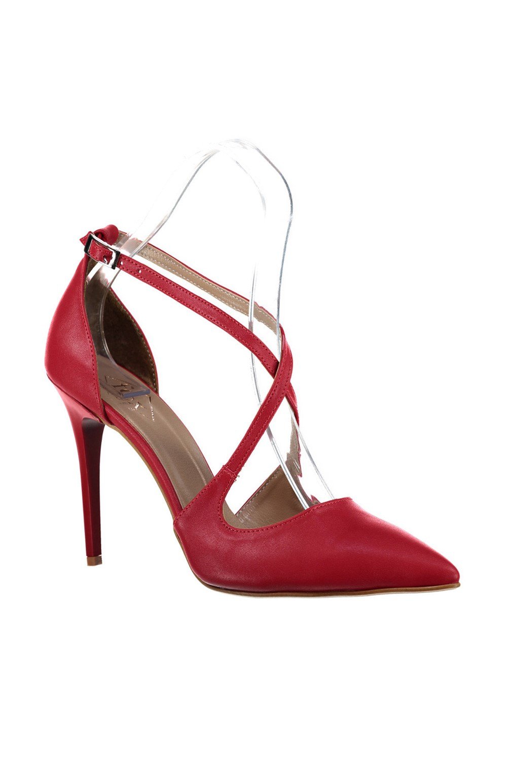 Fox Shoes Kırmızı Kadın Topuklu Ayakkabı D340086409
