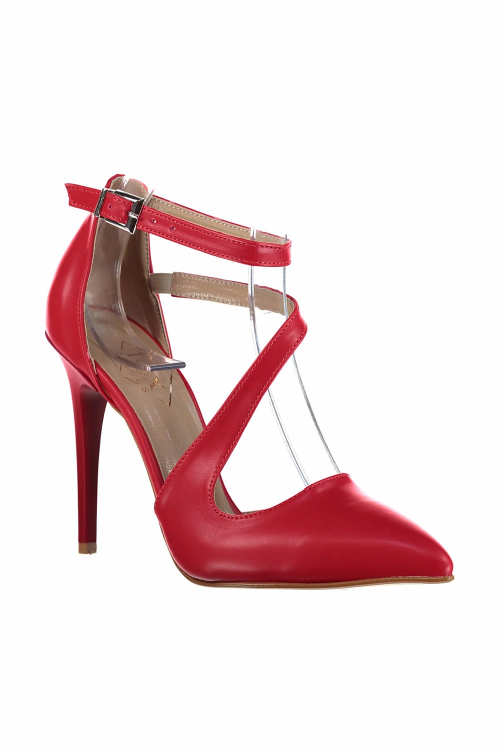Fox Shoes Kırmızı Kadın Topuklu Ayakkabı D340089709