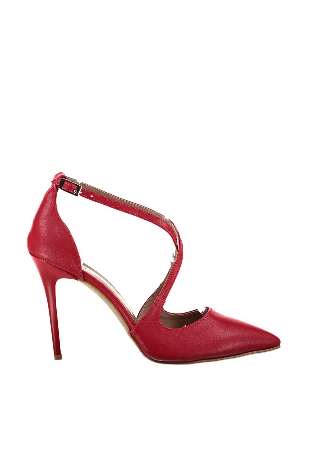 Fox Shoes Kırmızı Kadın Topuklu Ayakkabı D340086409