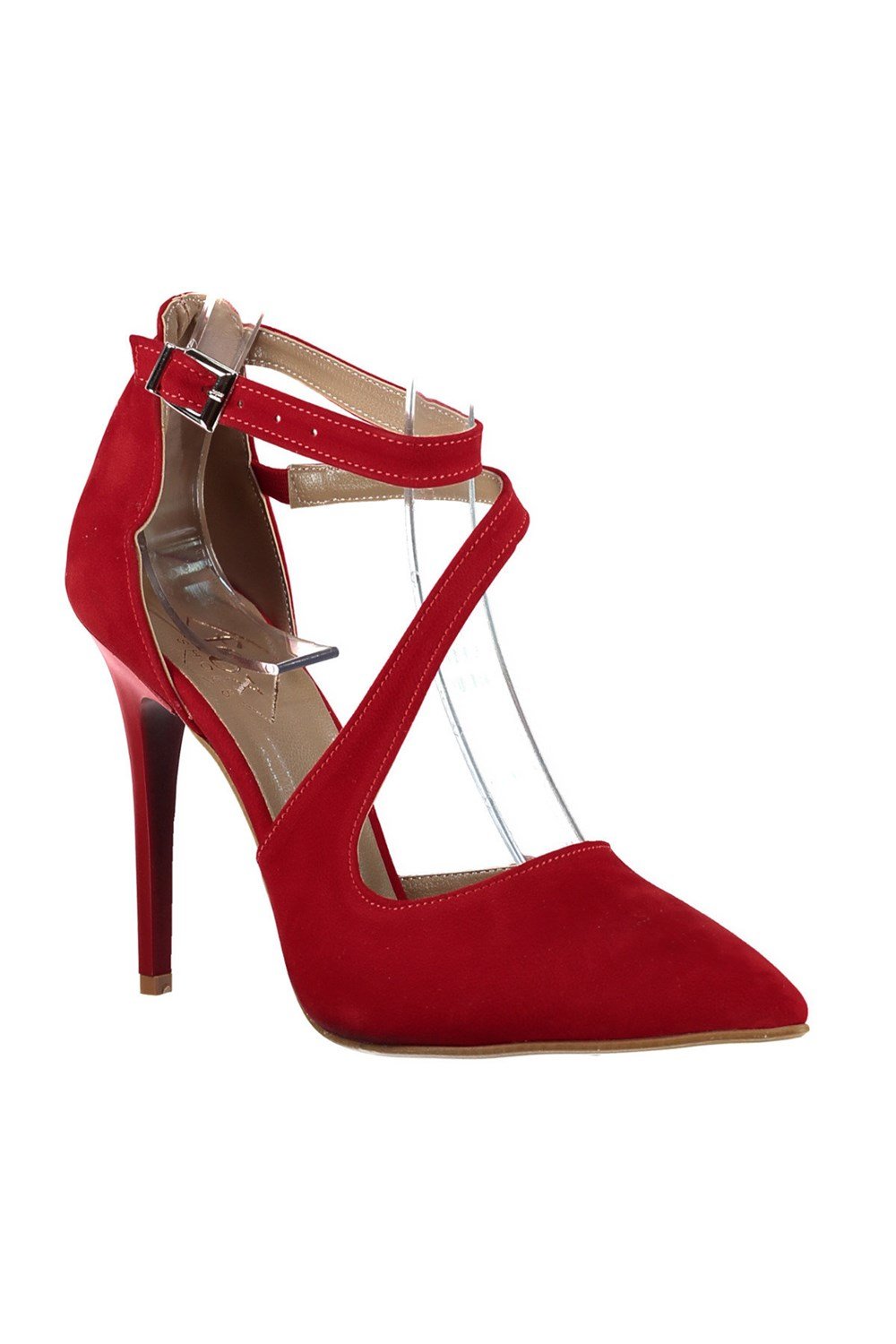 Fox Shoes Kırmızı Kadın Topuklu Ayakkabı D340089702
