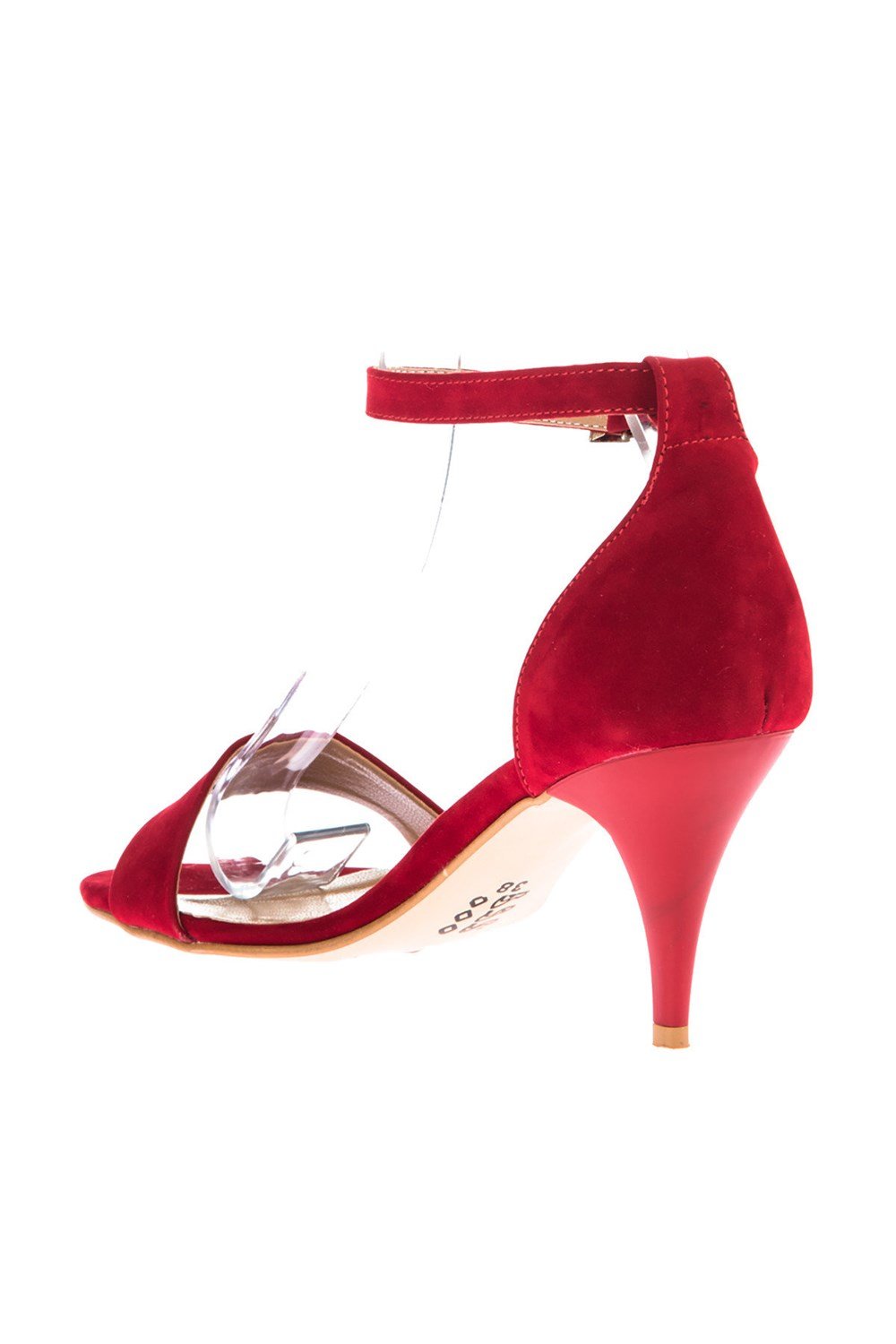 Fox Shoes Kırmızı Kadın Topuklu Ayakkabı D340040002