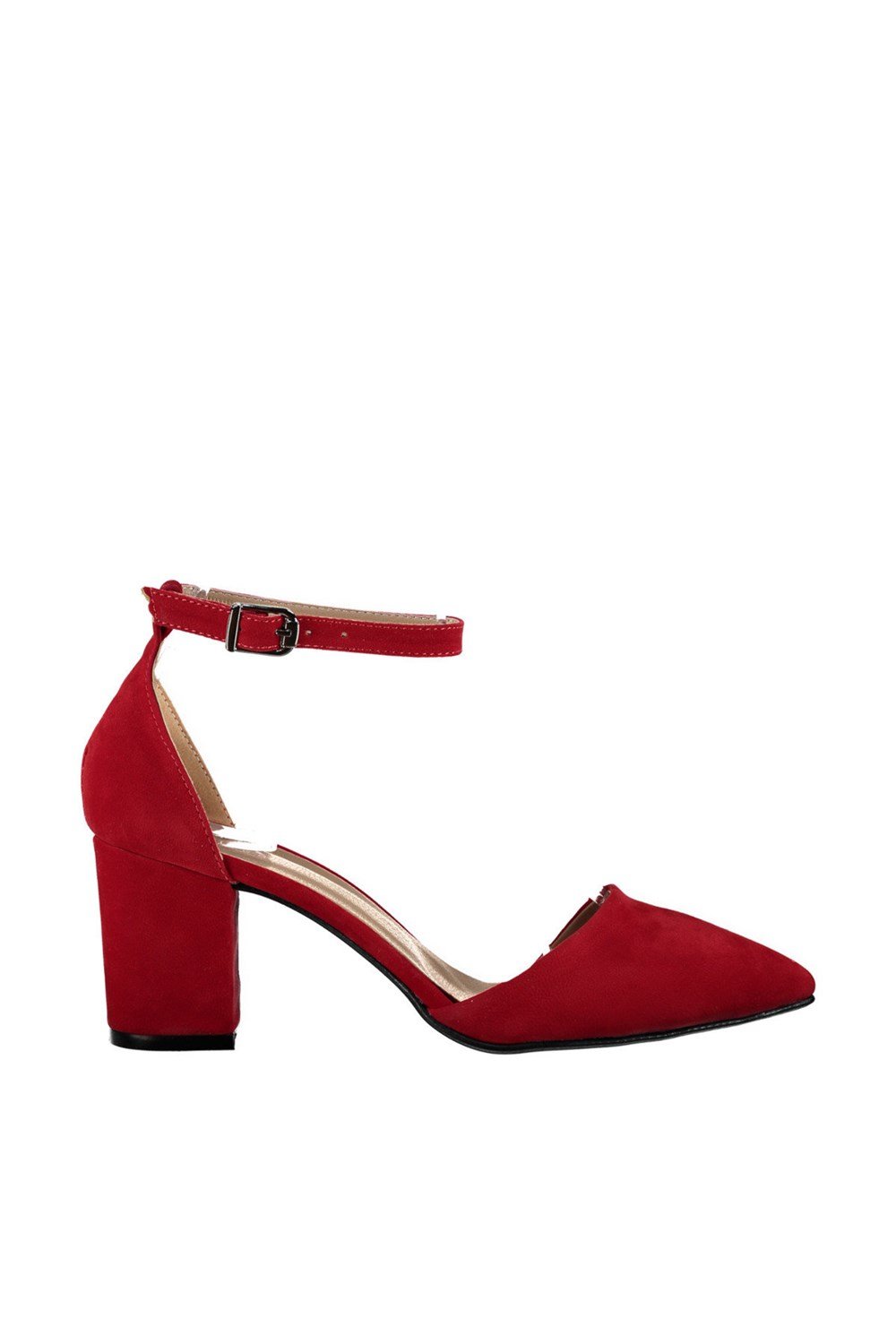 Fox Shoes Kırmızı Kadın Topuklu Ayakkabı D922676702
