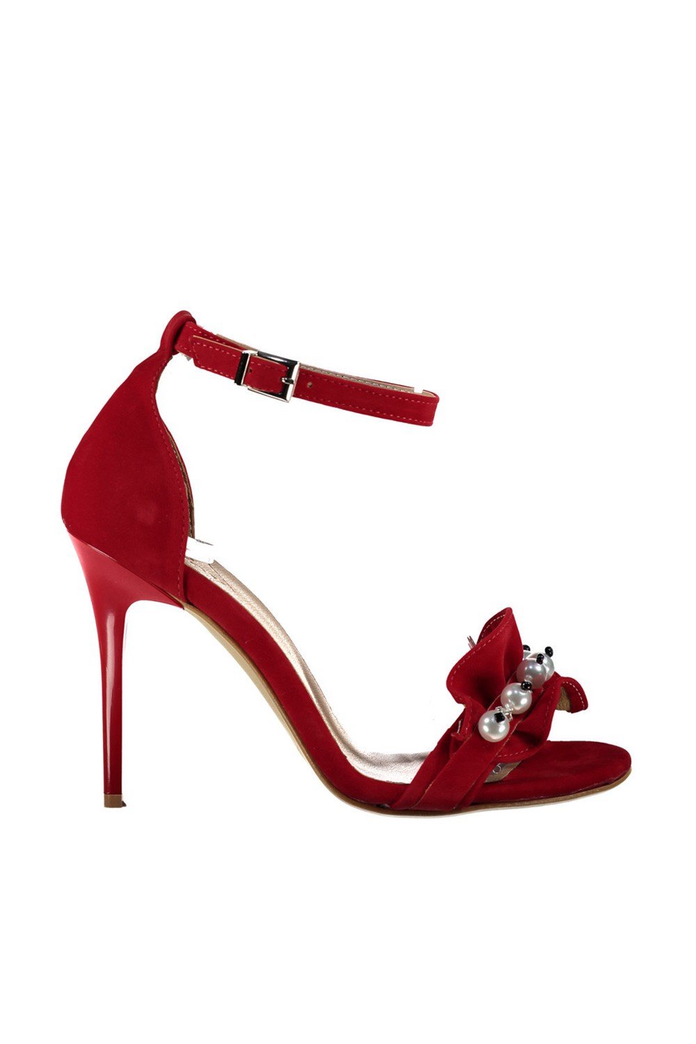 Fox Shoes Kırmızı Kadın Topuklu Ayakkabı D340033002