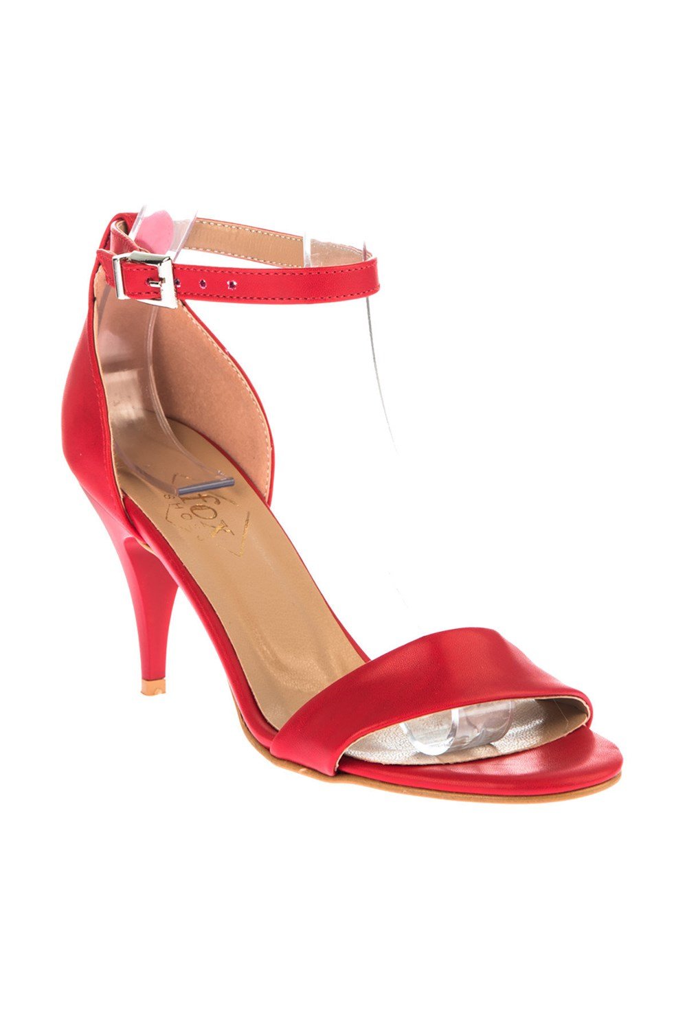 Fox Shoes Kırmızı Kadın Topuklu Ayakkabı D340040009