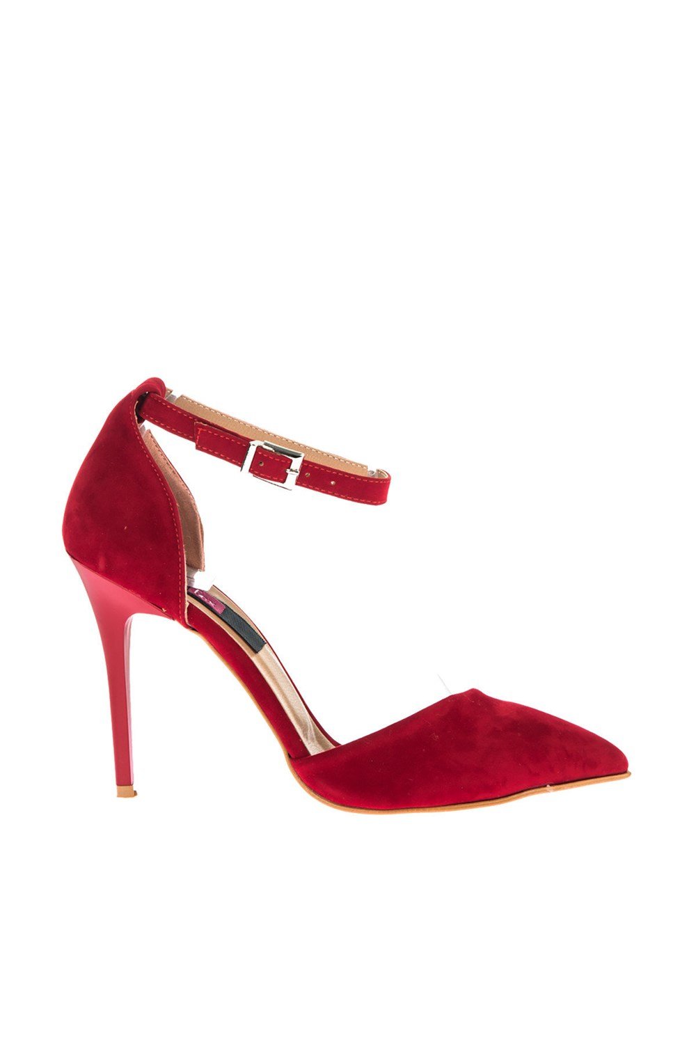 Fox Shoes Kırmızı Kadın Topuklu Ayakkabı D340086502
