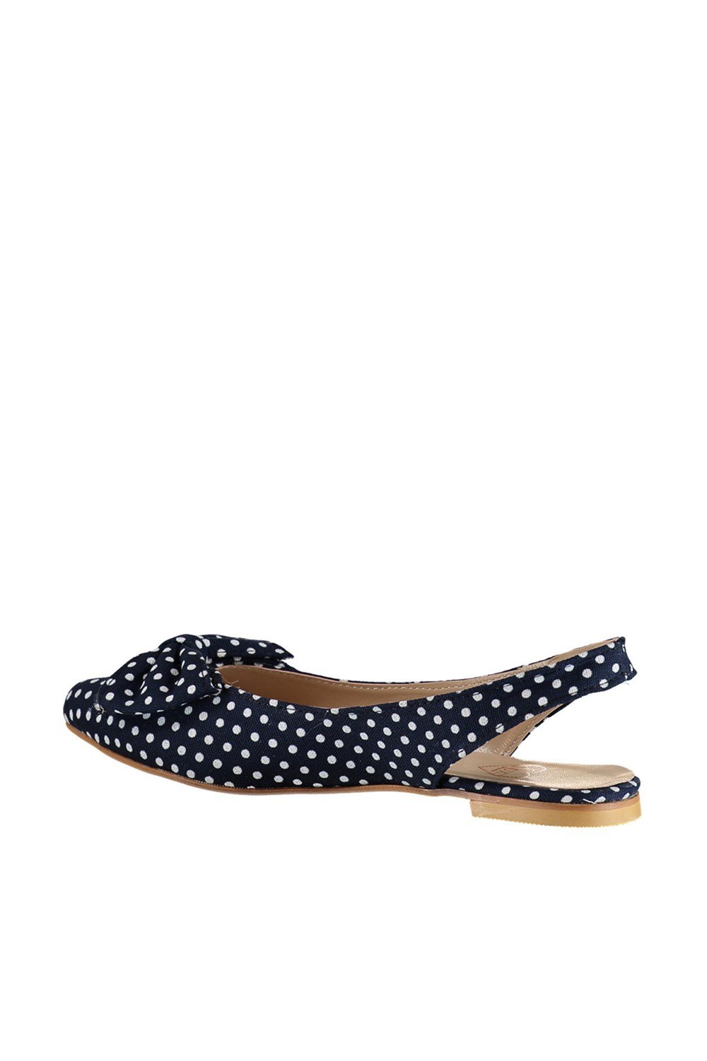 Fox Shoes Lacivert Kadın Babet D726774405