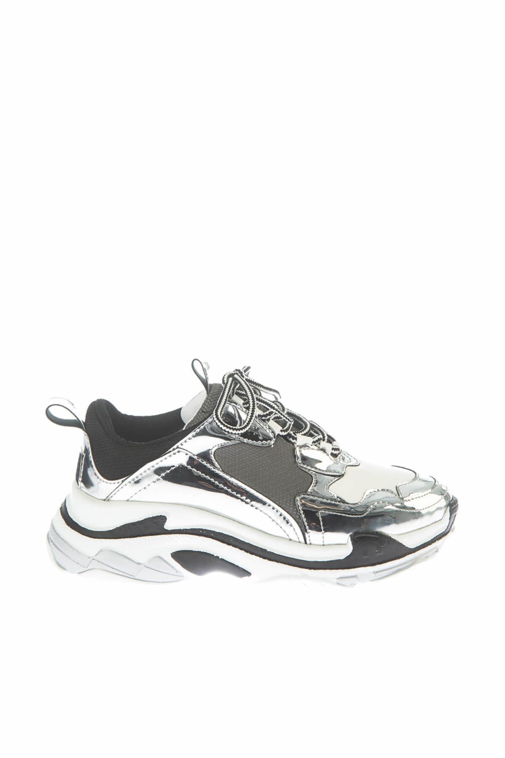 Fox Shoes Lame/Beyaz Kadın Sneakers D592410134