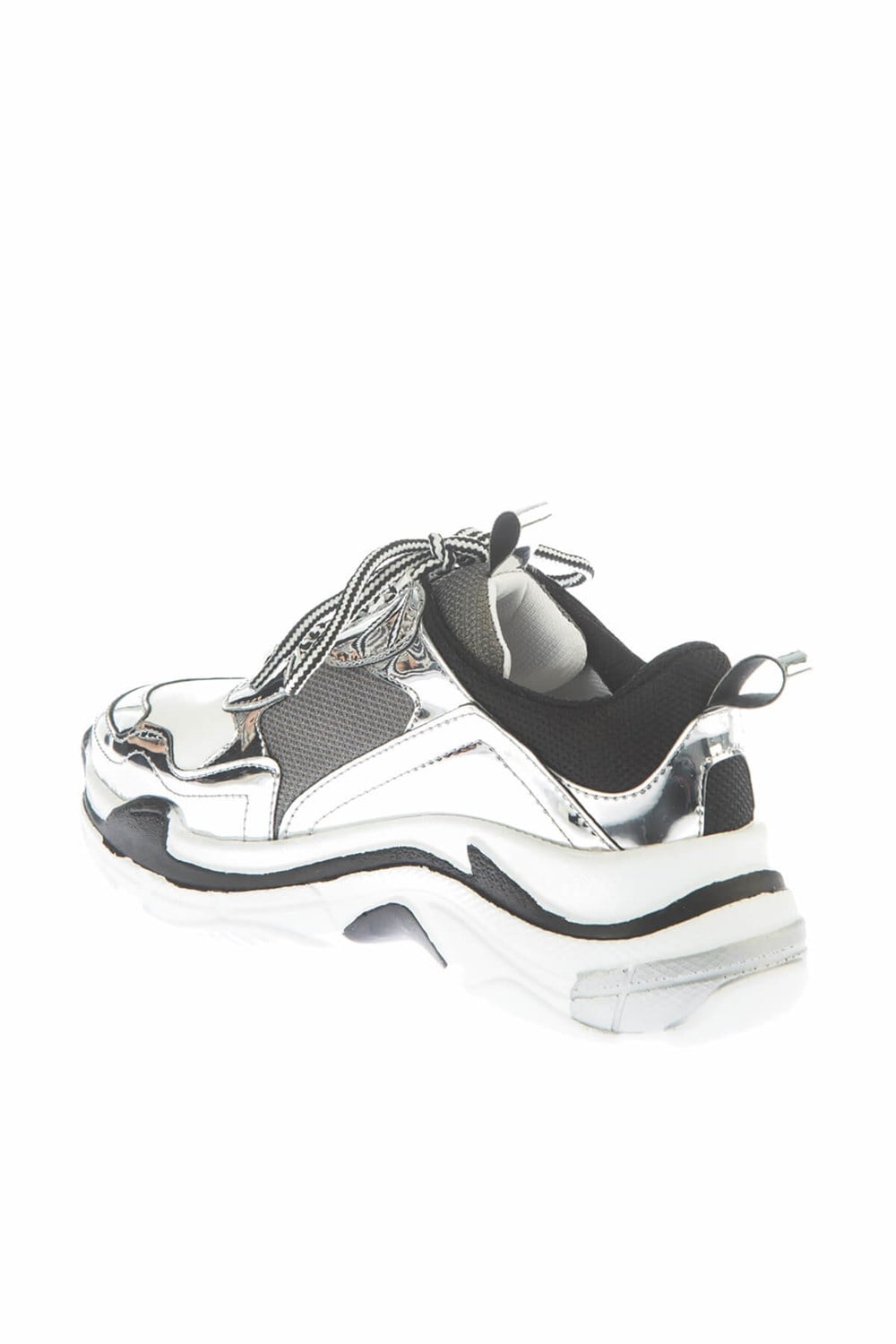 Fox Shoes Lame/Beyaz Kadın Sneakers D592410134