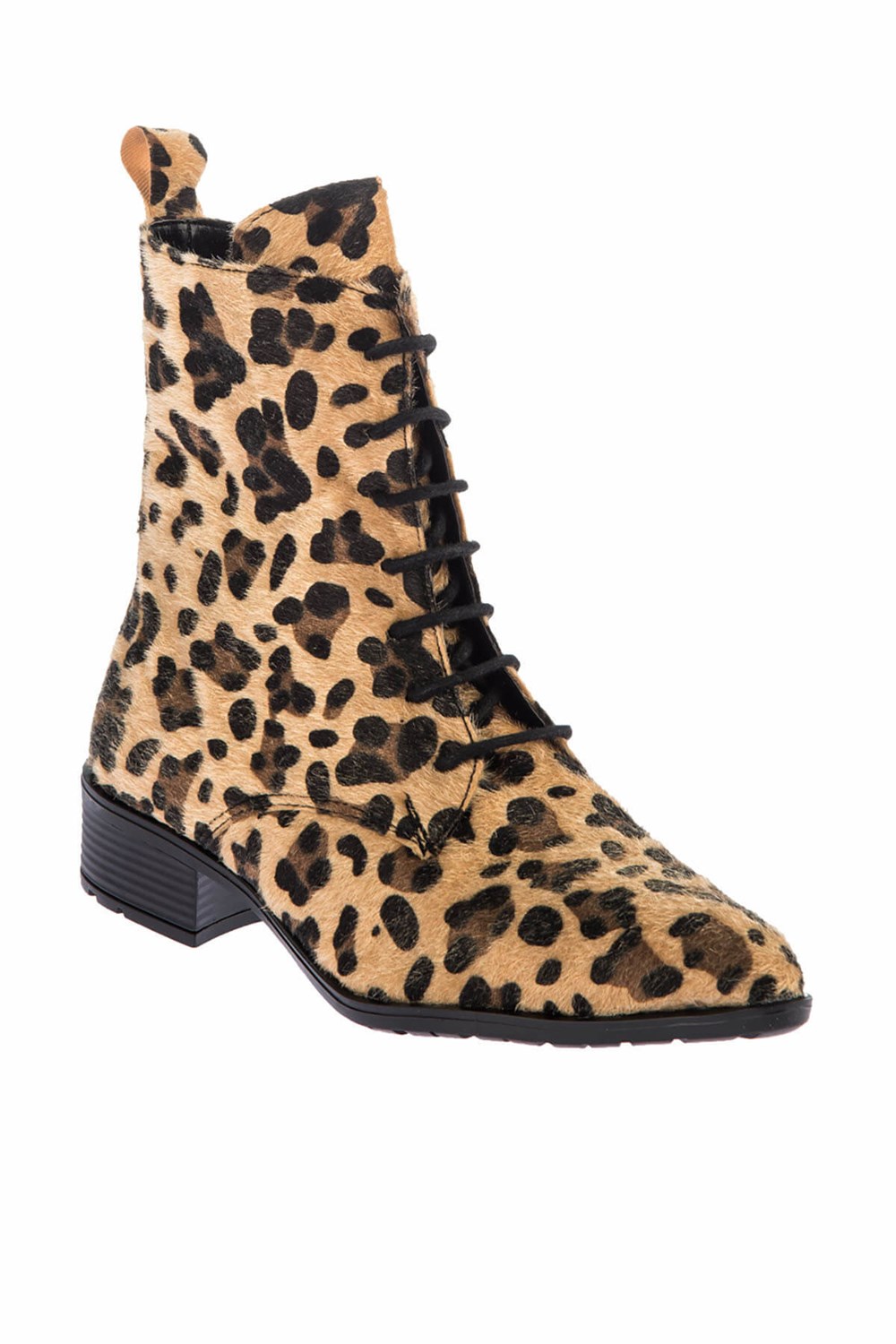 Fox Shoes Leopar Süet Kadın Bot E270285002